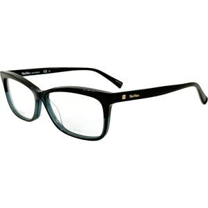 Max Mara MM1293 Womens Plastic Eyeglass Frame 0807 Black 56-17